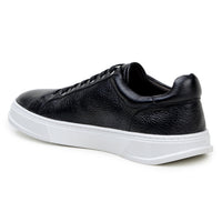Belvedere Matteo Black Genuine Crocodile Dress Shoe