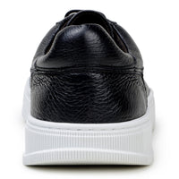 Belvedere Matteo Black Genuine Crocodile Dress Shoe