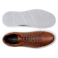 Belvedere Matteo Deerskin Loafer - Antique Tan Leather