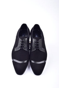Corrente 2432 Suede Lace-Up - Black - Image 4
