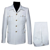 Rossi Man DUKE RM1762 Slim Fit 3-Piece White Suit – Modern Formalwear for Men