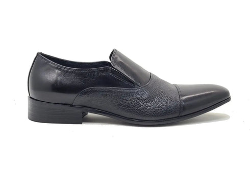 Deerskin Patent Leather Loafer Carrucci