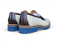 Carrucci Denim Lug Sole Loafer