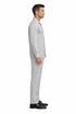 Mens Luxury Grey Wool Two-Piece Leisure Walking Suit