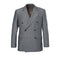 Kingsman Eggsy Grey Double Breasted And Mohair Blend Suit