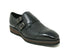 Double Monk Strap Burnished Loafer Carrucci