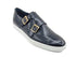 Double Monk Strap Leather Sneaker