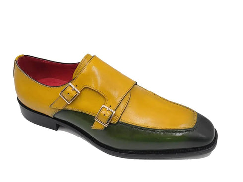 Double Monk Strap Two Tone