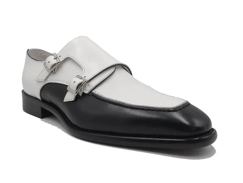 Double Monk Strap Two Tone