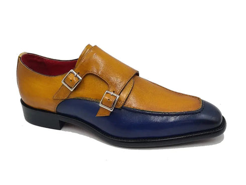 Double Monk Strap Two Tone