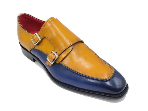 Double Monk Strap Two Tone