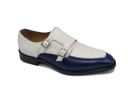 Double Monk Strap Two Tone