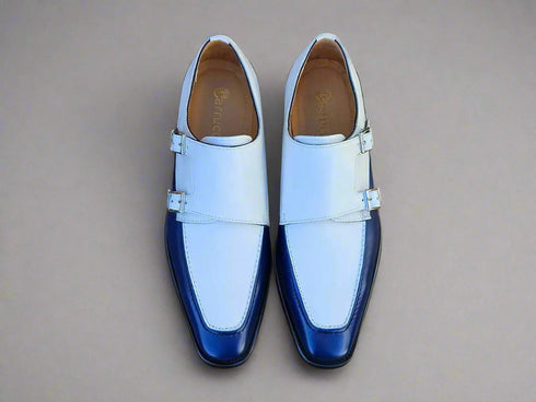 Double Monk Strap Two Tone