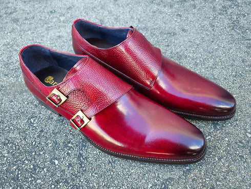 Double Monk Straps Loafer Carrucci