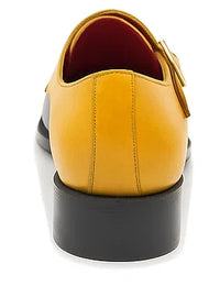 Carrucci Double Monk Strap Two Tone Loafer