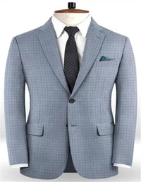 Slim Fit 2 Pieces Men's Business Suit Best Groomsmen Men Wedding