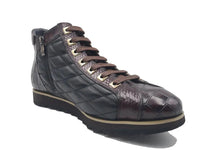 Carrucci Embossed Alligator High Top