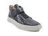 Embossed Mid-top Leather Sneaker Carrucci