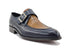 Embossed Moc Single Monkstrap Shoe