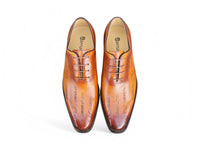 Carrucci Embossed Wholecut Oxford