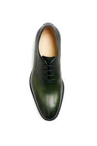 Carrucci Embossed Wholecut Oxford
