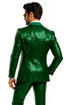 Emerald Green Glitter Suit