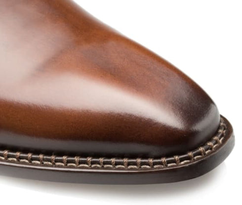 Enterprise Calfskin Brown By Mezlan Made in Spain Brand