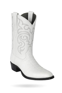 Botas de  Cocodrilo - Caiman Cola Horma Puntal- A