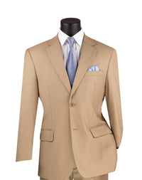 (42R Blazer) Regular Fit Light Beige Blazer