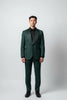 Men’s Chic Hunter Green Embellished Tuxedo – Luxury 3 Piece Formal Suit for Weddings, Prom & Special Events