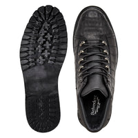 Belvedere Felipe Black Oiled Leather Luxury Dress Shoe