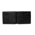 Mens Full Ostrich Quill Billfold Wallet in Black