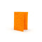 Mens Smooth Ostrich Trifold Wallet in Buttercup