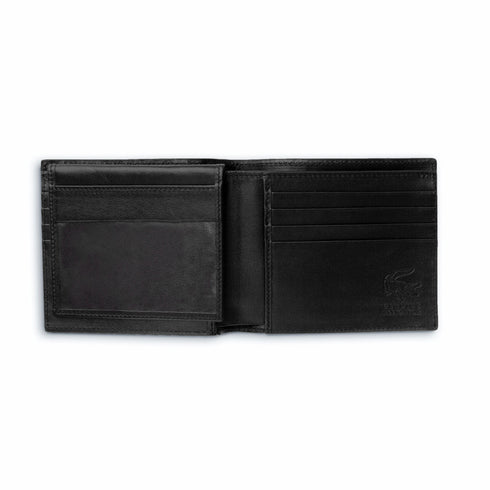 Mens Alligator Billfold Wallet in Black