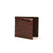 Mens Alligator Billfold Wallet in Brown