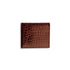 Mens Alligator Billfold Wallet in Cognac