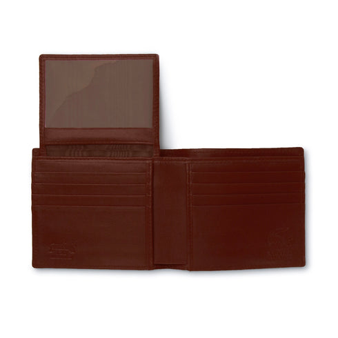 Mens Alligator Billfold Wallet in Cognac