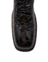 Men's Ferrini Kai Sea Turtle Print Boots Handcrafted Black