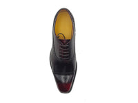 Carrucci Five Eyelets Cap Toe Calfskin Oxford