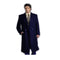 Fully Lined Double Breasted 6 Buttons Long Mens Dress Topcoat - Mens Peacoat Designer Men's Wool Mens Peacoat