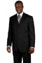 Mens 3 Button 100% Wool Classic Business Suit