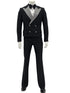 Black Tail Tuxedo - Tailcoat - 1920s Black and Silver