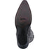 Laredo Garrett Black Distress Leather Snip Toe Boots for Men