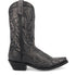 Laredo Garrett Black Distress Leather Snip Toe Boots for Men