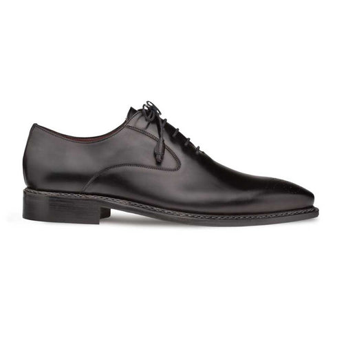 Gavino Black Calfskin Leather Mens Oxford By Mezlan Made In Spain Brand