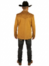Men's Suede Cowboy Blazer Ultra Slim Fit LAM-516 in Color Camel