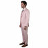 Mens Ticket Pocket Peak Lapel Double breasted Vest 100% Wool Tom Ford Style Modern Fit in Color "Pink" By Statement