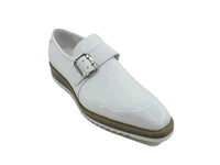 Carrucci Gorgeous Patent Leather Monkstrap Slip on