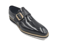 Carrucci Gorgeous Patent Leather Monkstrap Slip on