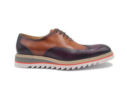 Gorgeous Two Tone Oxford Wingtip Carrucci